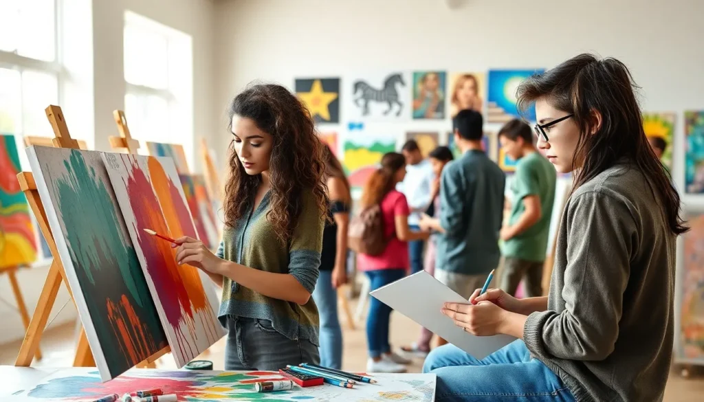 visual arts high school