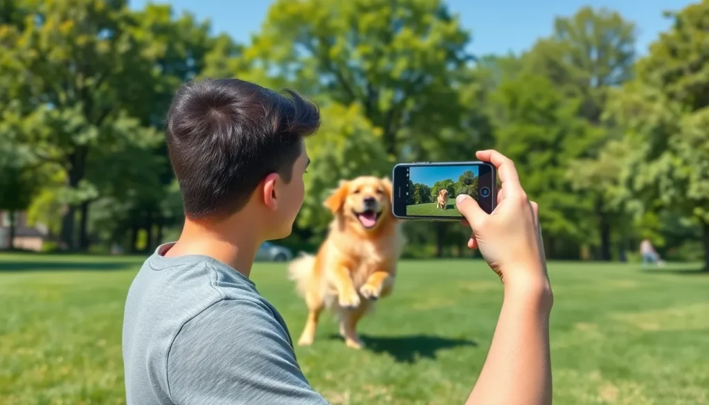 video on iphone